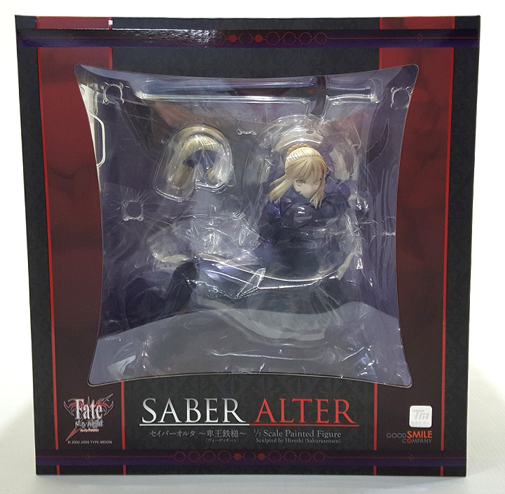 未開封品 塗装済み完成品 1/7 Fate stay night セイバーオルタ 卑王鉄槌 ヴォーディガーン ［56］【福山店】