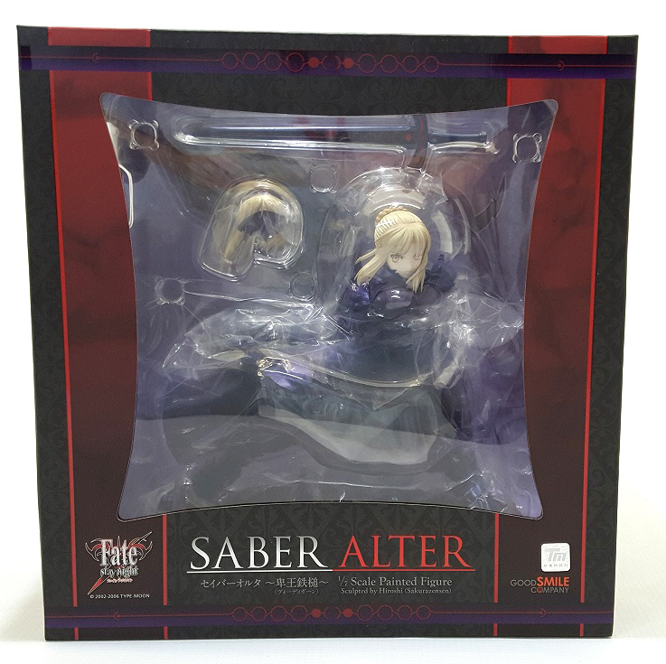 未開封品 塗装済み完成品 1/7 Fate stay night セイバーオルタ 卑王鉄槌 ヴォーディガーン ［56］【福山店】