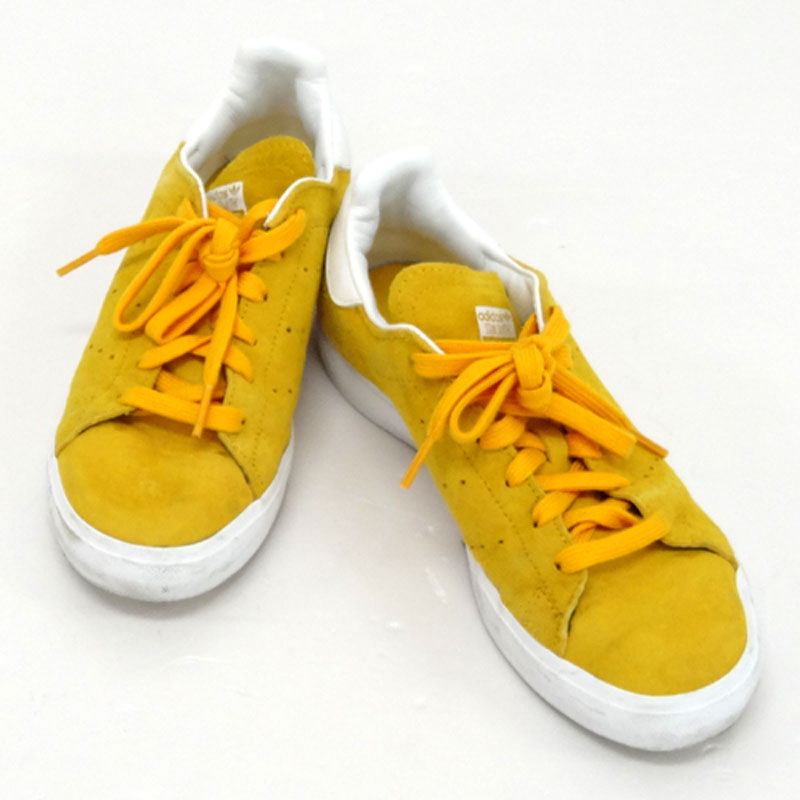 【中古】adidas アディダス STAN SMITH スタンスミス 品番：M17187/サイズ：22.5cm/カラー：ゴールド・イエロー系/靴 シューズ