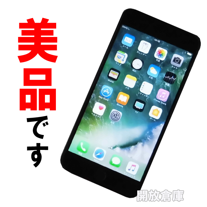 ★判定○！おまけケース付！docomo Apple iPhone6 Plus 64GB NGAH2J/A スペースグレイ【山城店】