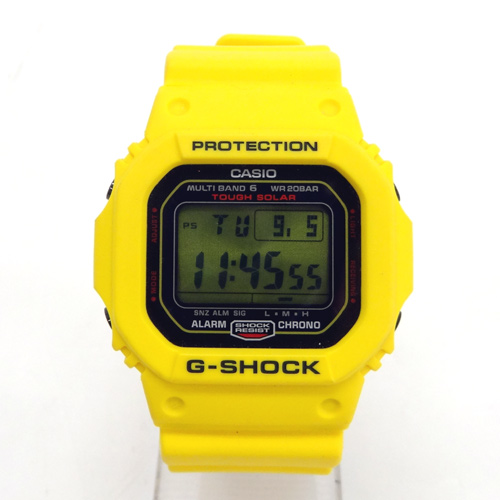 カシオ G-SHOCK(ジーショック) 時計 品番：GW-M5630E-9ER/カラー：イエロー/30周年 記念/電波ソーラー《腕時計/ウォッチ》【山城店】