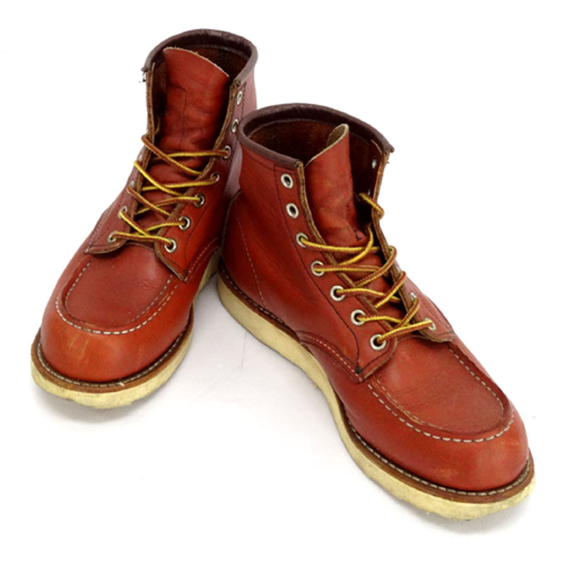 RED WING レッドウィング 8875 モックトゥ 品番：8875/サイズ：USA 6/カラー：ブラウン/クラッシックワーク/靴 ブーツ【山城店】