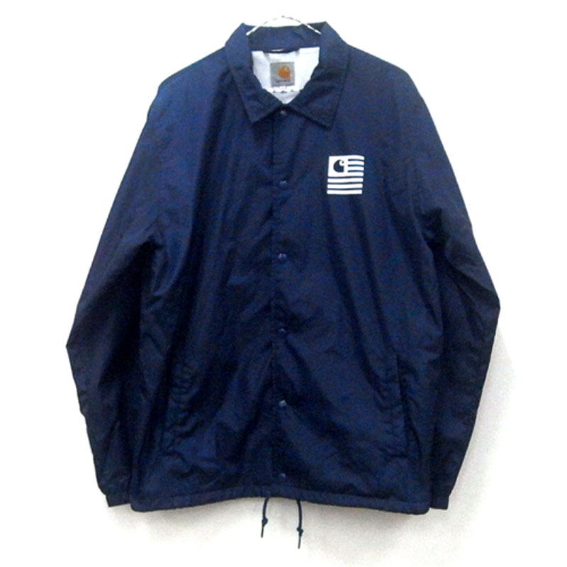 CARHARTT カーハート/コーチJKT/ジャケット/サイズ：L/色：紺/定番【山城店】