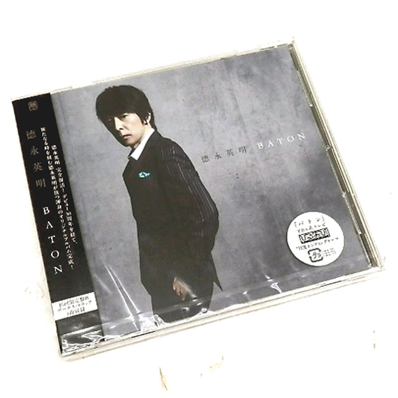 《未開封》《初回限定盤B》徳永英明 BATON /邦楽 CD【山城店】