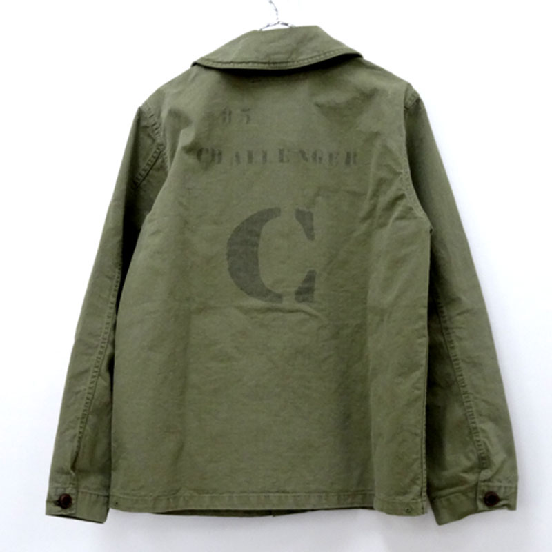  CHALLENGER チャレンジャー/S.C STENCIL PRINTED JACKET/ジャケット/コート/バックプリント/サイズ：L/ストリート【山城店】