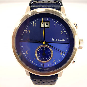 最終値下げ ポールスミス 腕時計 チルターン 人気の青色-