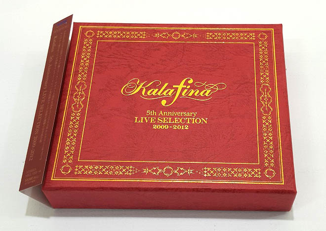 Kalafina 5th Anniversary LIVE SELECTION 2009-2012　初回生産限定盤　2CD+DVD+Blu-ray　 形式: CD【福山店】