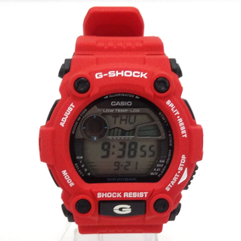G-SHOCK ジーショック 時計/品番：G-7900A/カラー：レッド/デジタル/クオーツ/電池《腕時計/ウォッチ》【山城店】