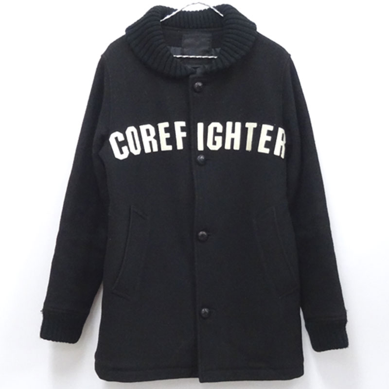 CORE FIGHTER コアファイター ウールジャケット/サイズ：M/ カラー：ブラック/ストリート【山城店】