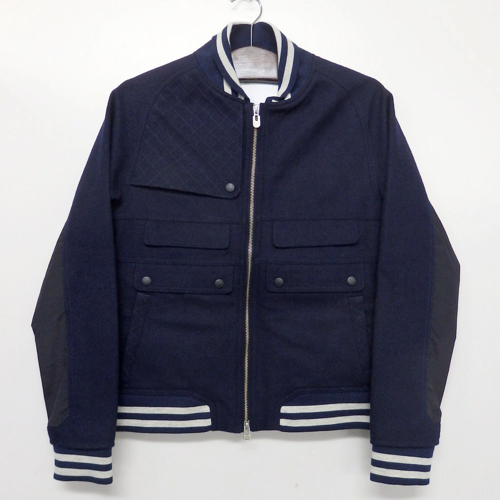 White Mountaineering / ホワイトマウンテニアリング / スタジャン / サイズ:S / WIND STOPPER Products YMC JACKET Wool tweed /2009 AW 