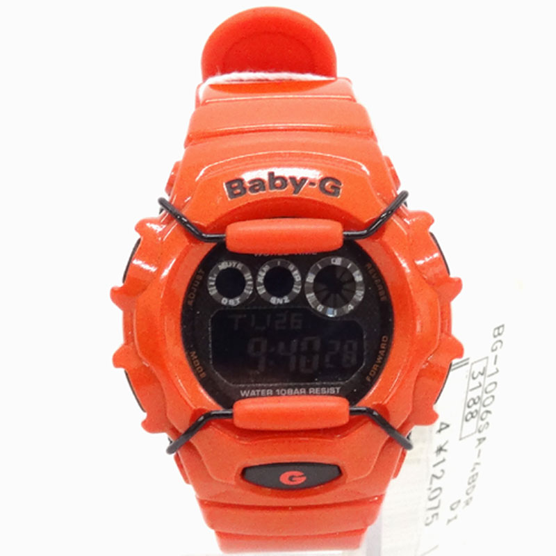 Baby-G (ベイビージー) 時計/カラー：オレンジ/カシオ/BG-1006SA/レディース《腕時計/ウォッチ》【山城店】