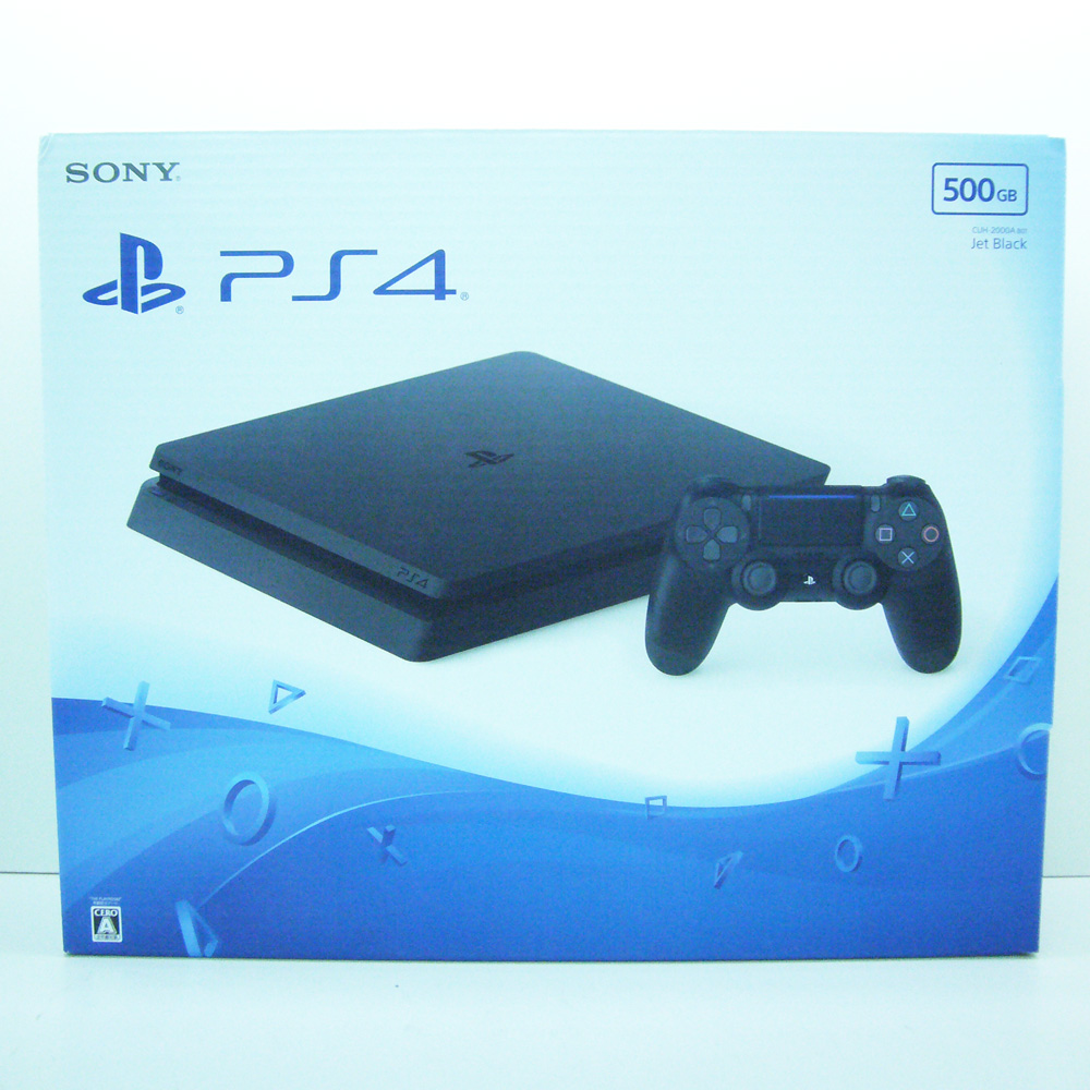 SONY PlayStation 4 ジェット・ブラック 500GB CUH-2000AB01 PS4 [140サイズ]