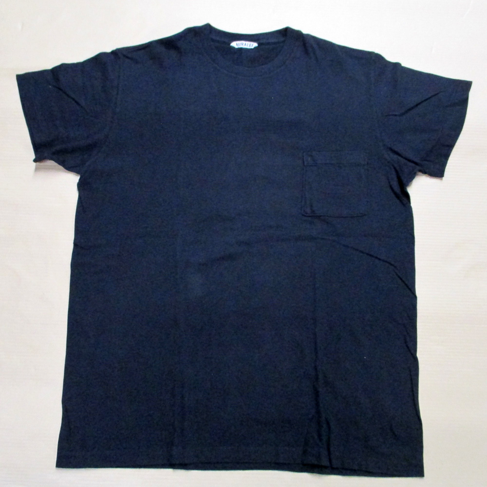 AURALEE オーラリー カジュアルシャツ 4(M位) 黒