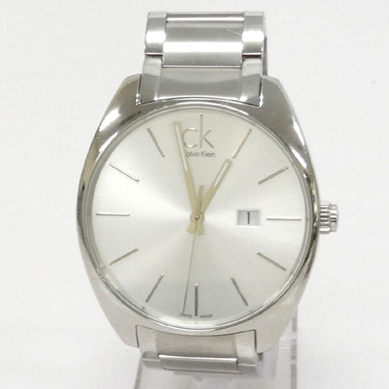 Calvin Klein (カルバン クライン) 時計/カラー：シルバー/K2F 211/クオーツ/アナログ/デイト/メンズ《腕時計/ウォッチ》【山城店】