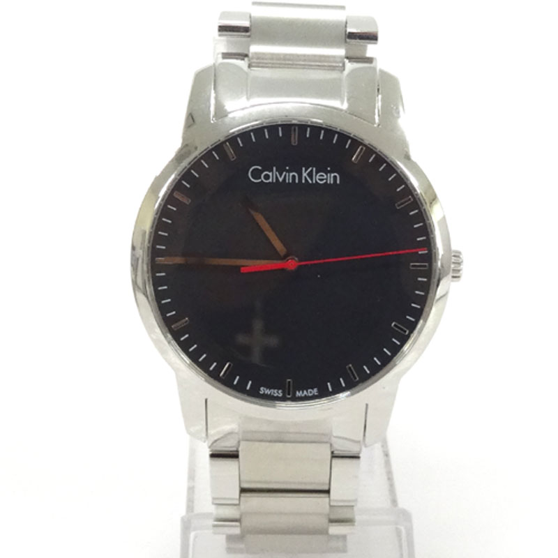Calvin Klein (カルバン クライン) 時計/シルバー/K2G 2G1/クオーツ/メンズ/アナログ《腕時計/ウォッチ》【山城店】