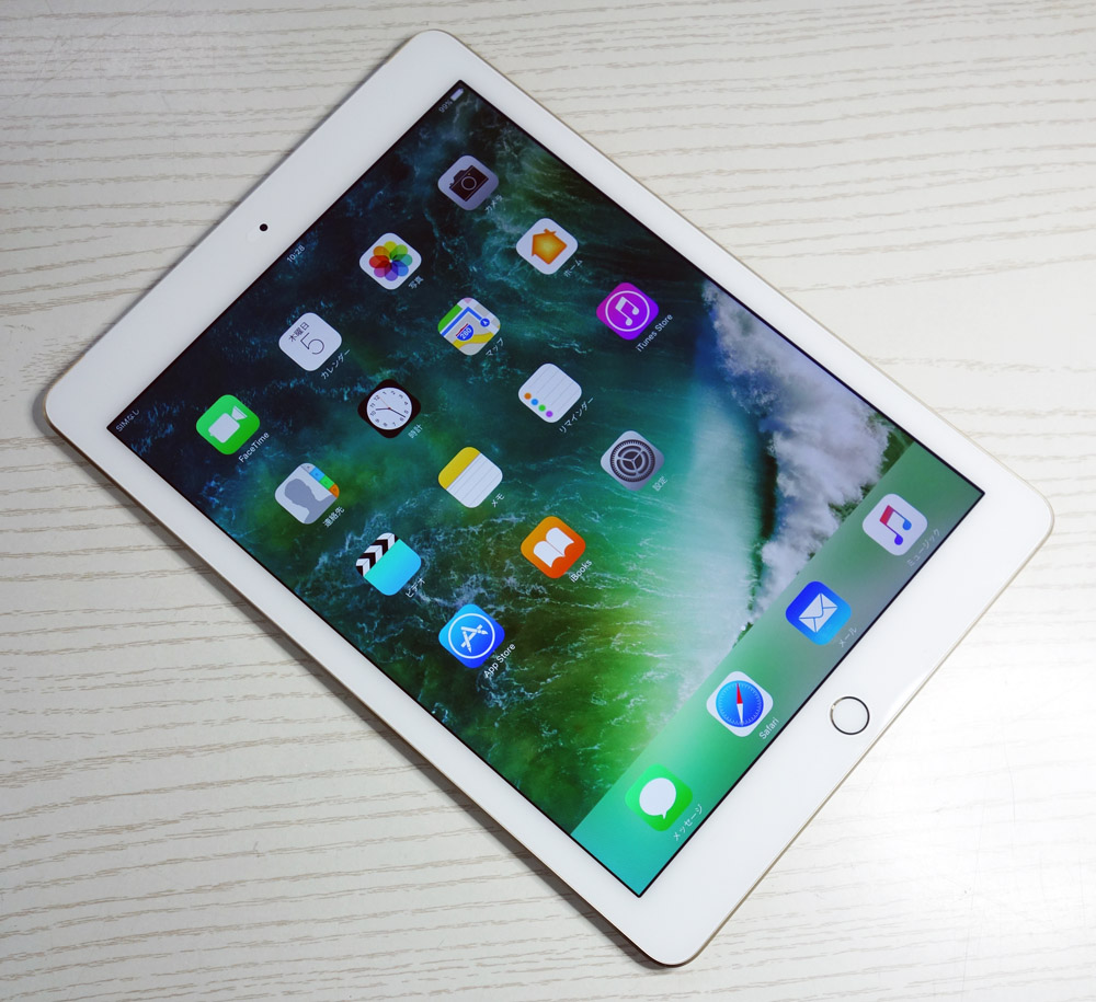 docomo Apple iPad Air2 Wi-Fi+Cellular 32GB MNVR2J/A Gold [164]【福山店】
