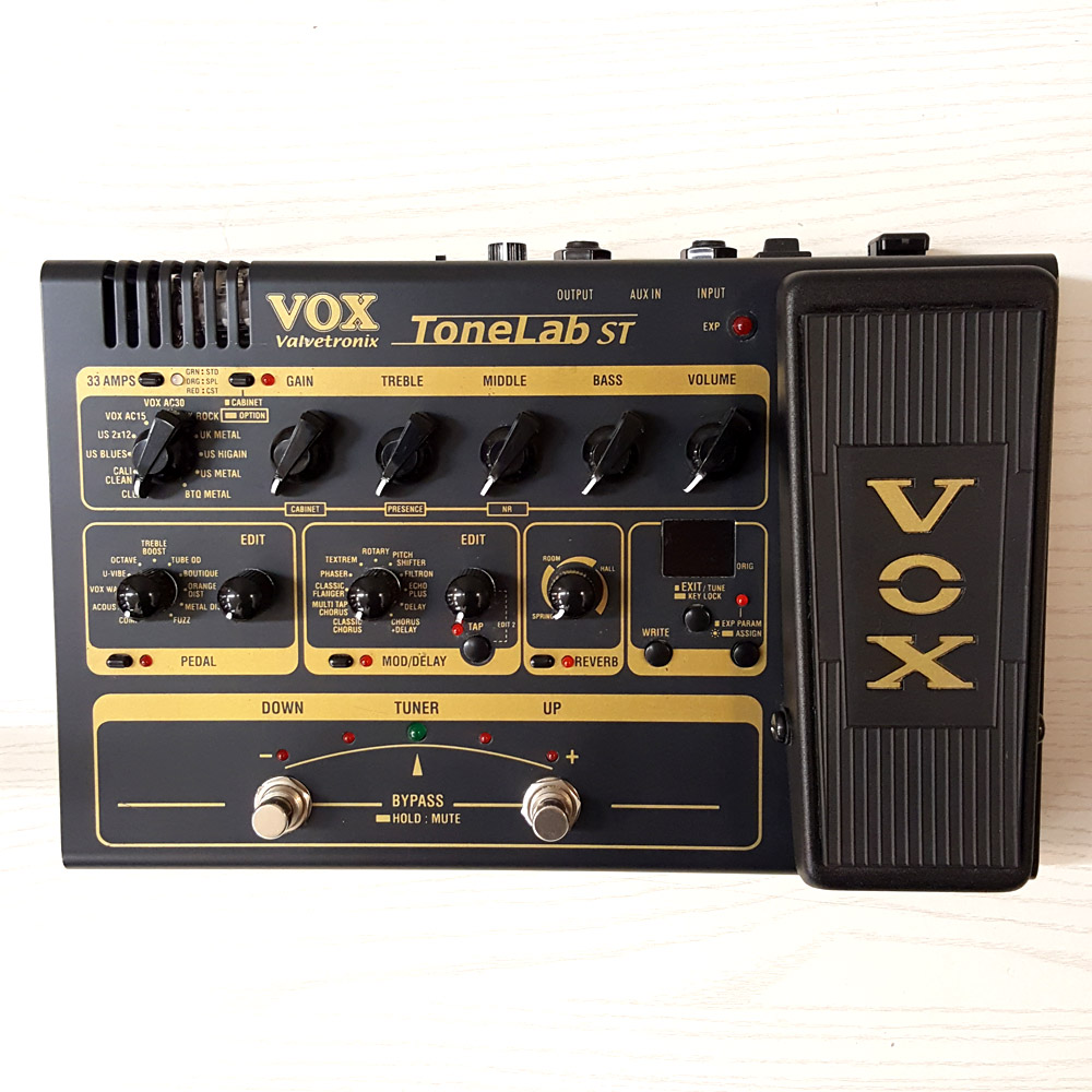 VOX Valvetronix Tone Lab ST ヴォックス ボックス バルブトロニクス トーン ラボ マルチエフェクター 