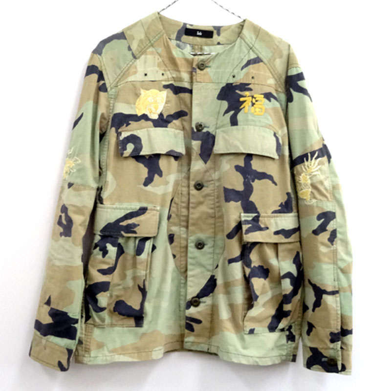 ink インク vietnam fatigue jacket ''Message vo2'' サイズ：M/カラー：カモフラージュ/グリーン 系/2016MODEL/アメカジ/【山城店】