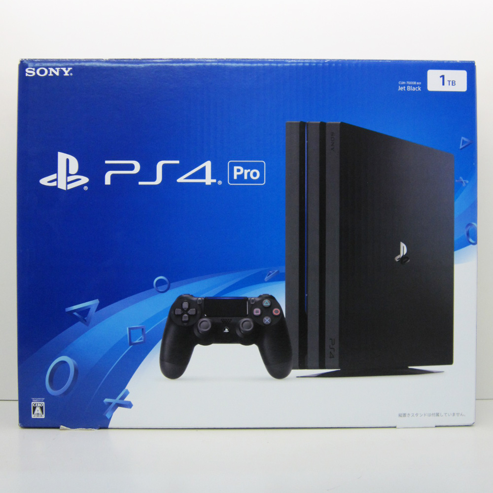 SONY PlayStation 4 Pro ジェット・ブラック 1TB CUH-7000BB01 動作確認済