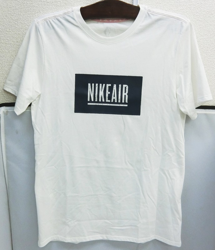 NIKE LAB×PIGALLE/ナイキラボ×ピガール ボックスロゴ Tシャツ 白/ホワイト Mサイズ 【出雲店】