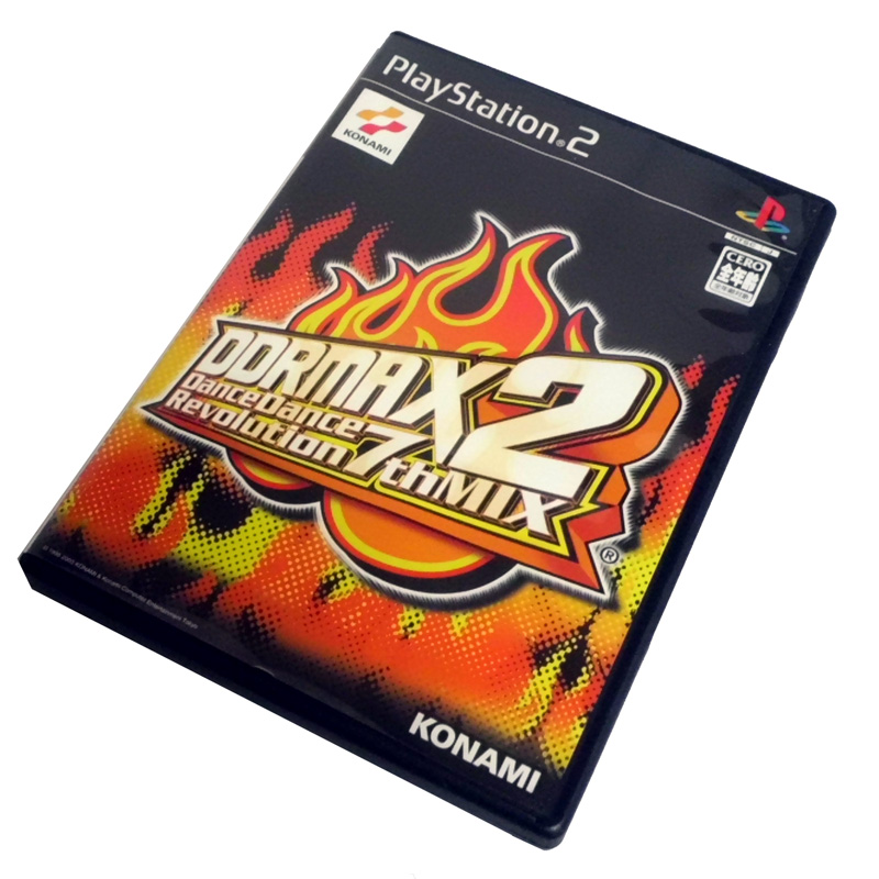 KONAMI　PS2　DDRMAX2 Dance Dance Revolution 7th Mix　コナミ/プレステ2/ダンスダンスレボリューション　
