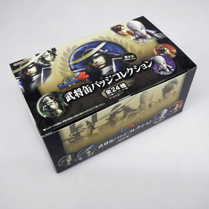 戦国BASARA4 武将缶バッジコレクション 全２４種セット BOX カプコン