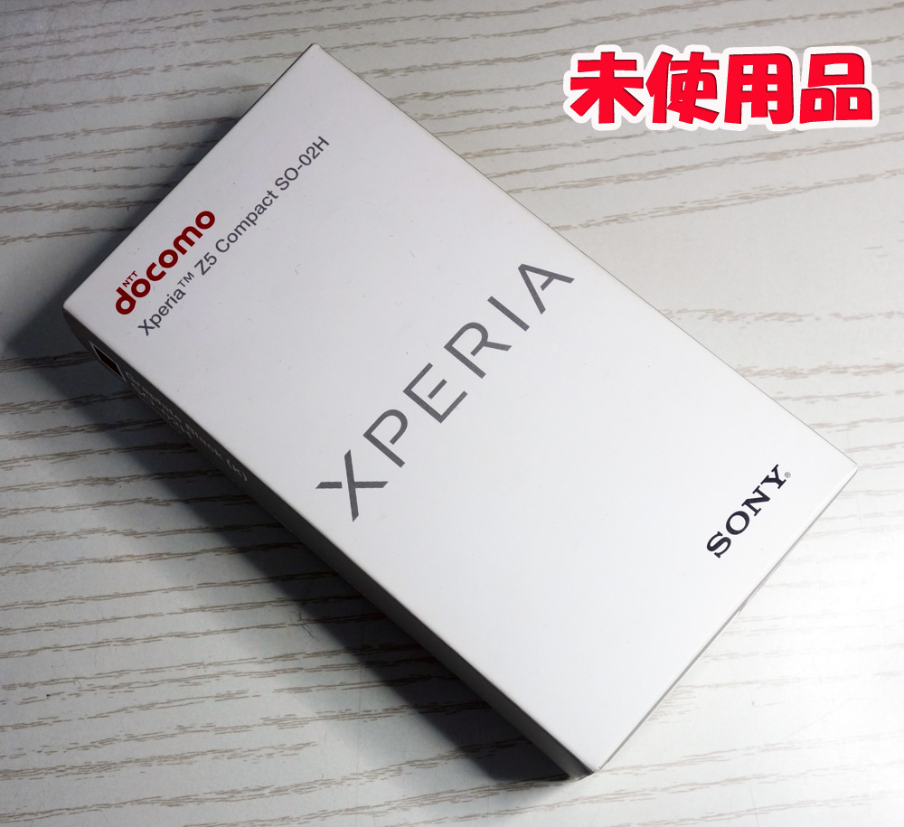 docomo SONY Xperia Z5 Compact SO-02H Graphite Black [163]【福山店】