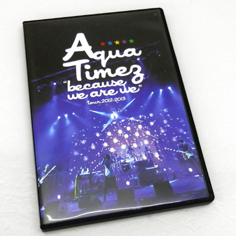  Aqua Timez “because we are we"tour 2012-2013/邦楽 DVD【山城店】