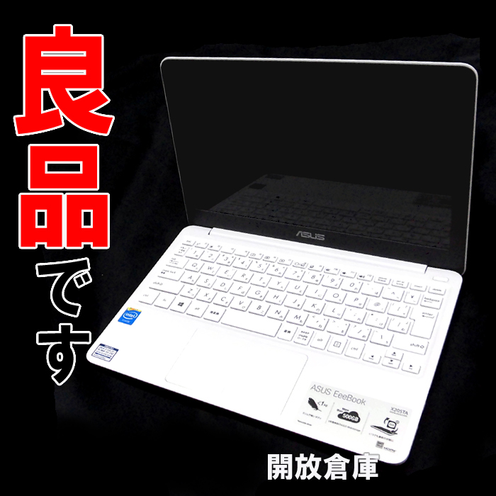 ★良品！ASUS EeeBook X205TA ノートパソコン 11.6型ワイド液晶【山城店】