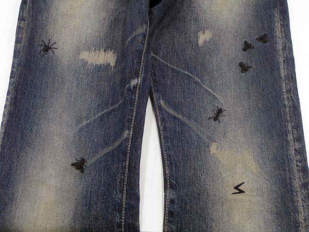 UNDERCOVERISM 06AW 蝿蜘蛛刺繍デニムパンツ GURUGURU期 Archive
