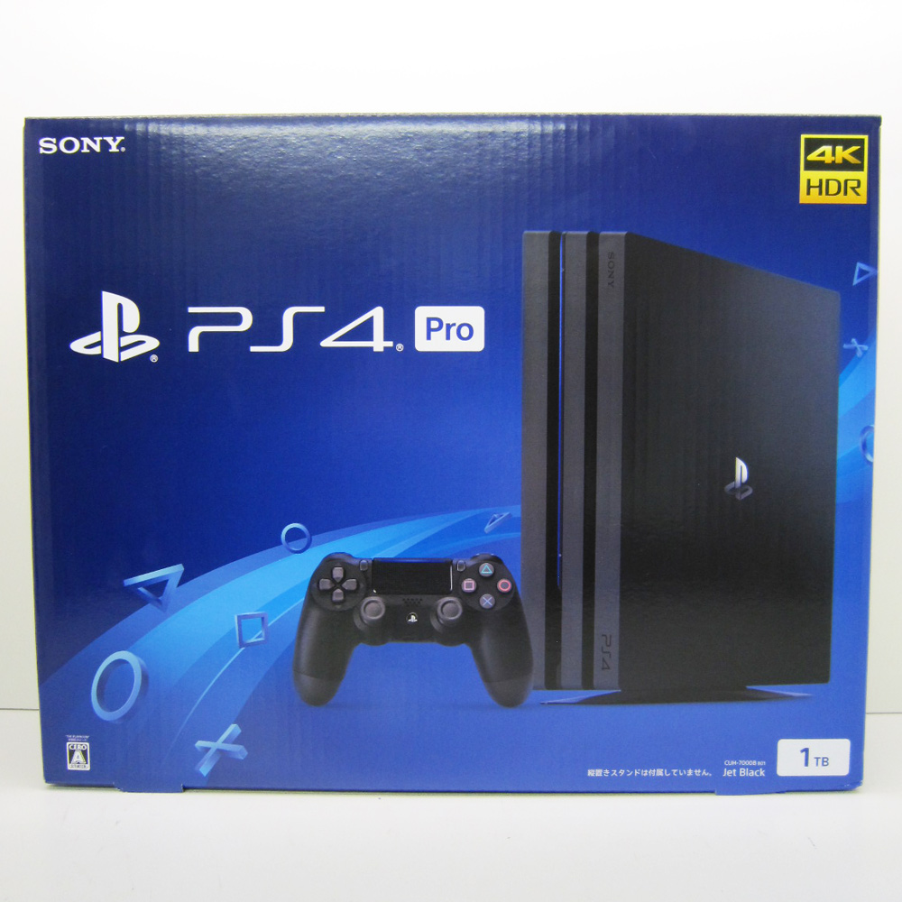 SONY PlayStation 4 Pro ジェット・ブラック 1TB CUH-7000BB01 