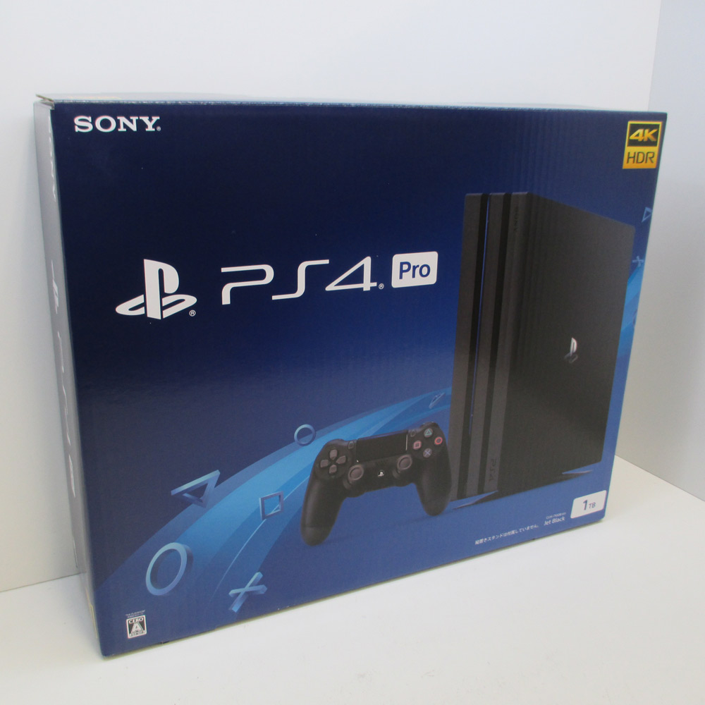 SONY PlayStation 4 Pro ジェット・ブラック 1TB CUH-7000BB01 【橿原店】