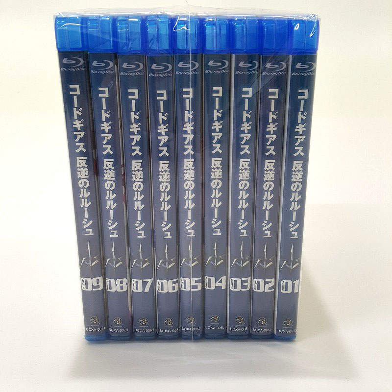 コードギアス反逆のルルーシュ Blu-ray 全9巻セット 【福山店】
