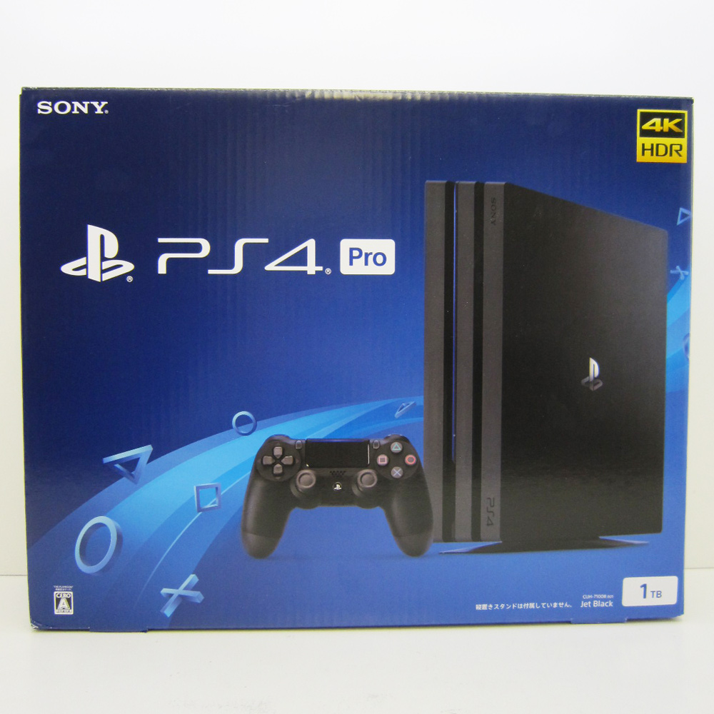 SONY  PlayStation 4 Pro ジェット・ブラック 1TB CUH-7100BB01
