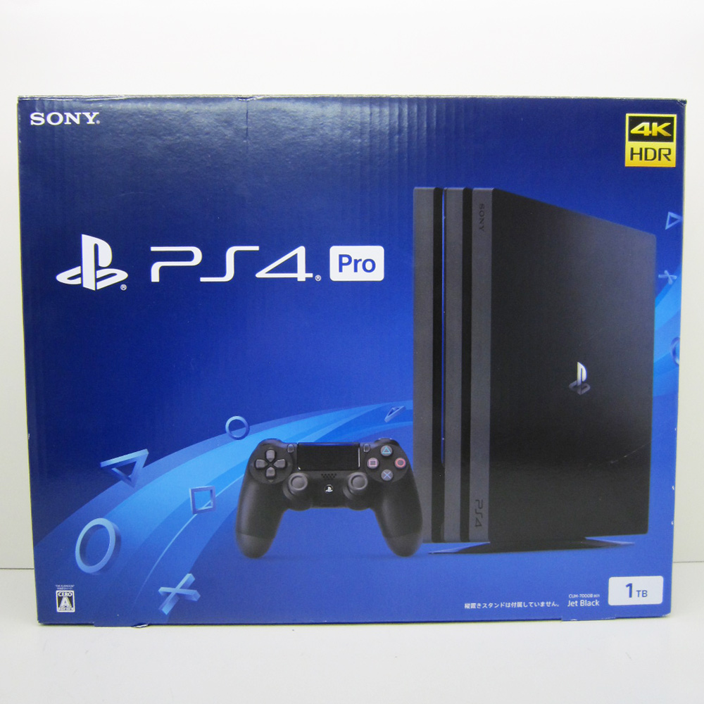 SONY PlayStation 4 Pro ジェット・ブラック 1TB CUH-7000BB01 動作確認済