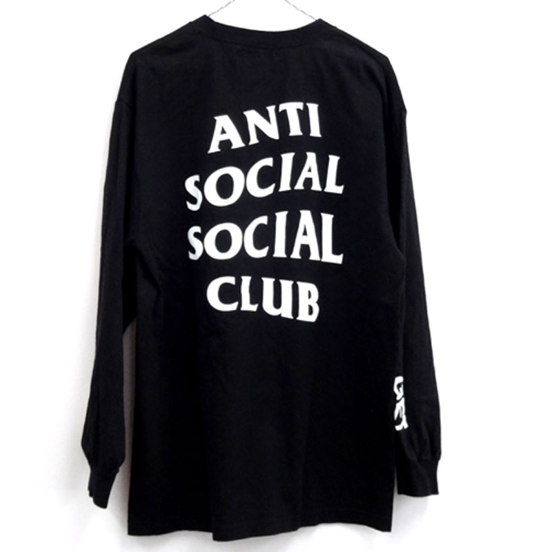 ANTI SOCIAL SOCIAL CLUB 17SS GETWEIRD LS アンチソーシャルソーシャルクラブ サイズ：L/カラー：ブラック/ストリート【山城店】