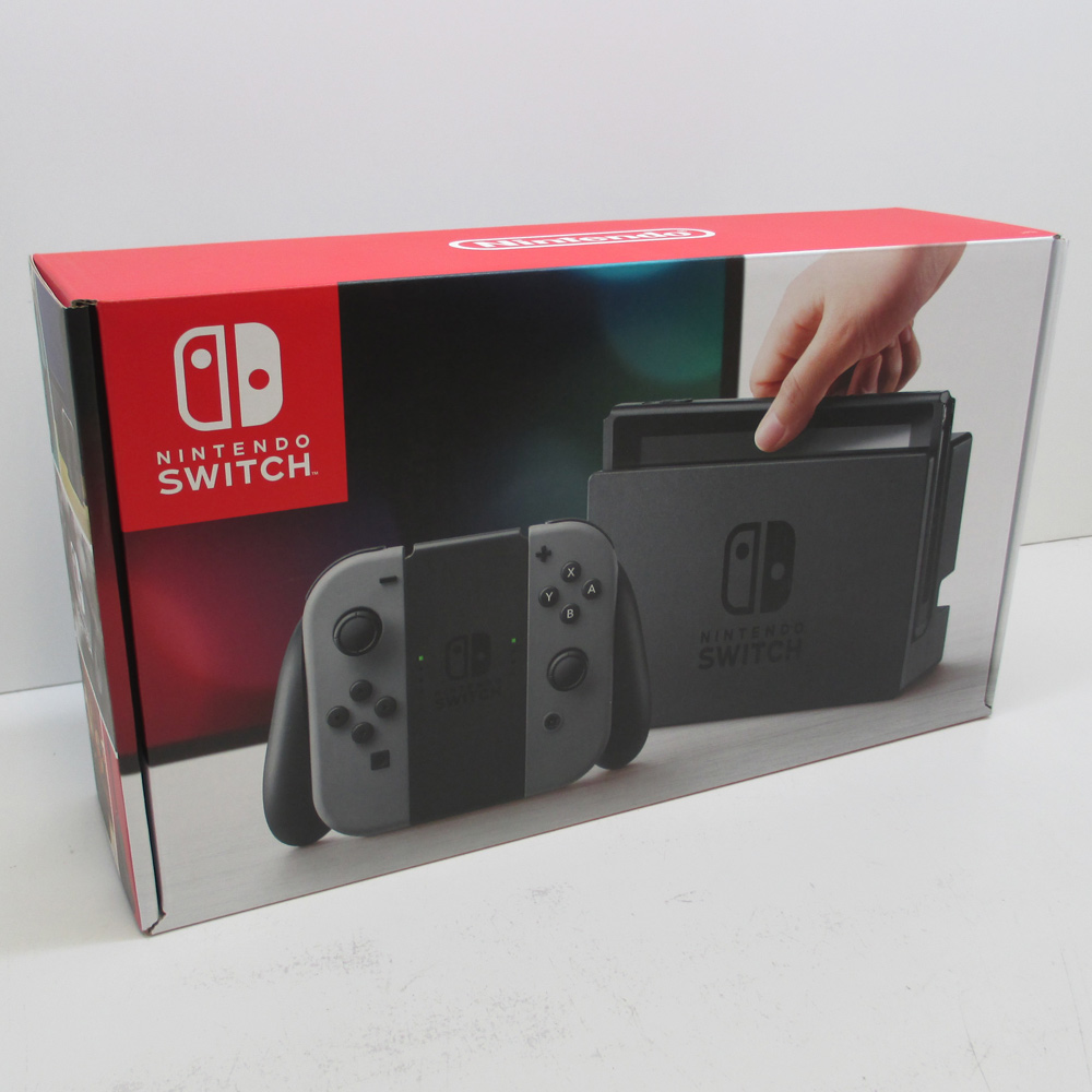 Nintendo Switch Joy-Con (L) / (R) グレー【橿原店】