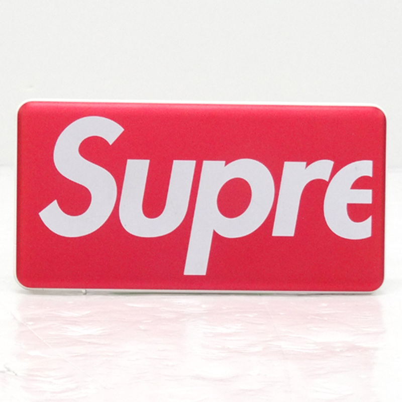 Supreme Mophie シュプリーム モフィー 充電器/カラー：レッド×ホワイト/powerstaion plus mini/モバイルバッテリー【山城店】