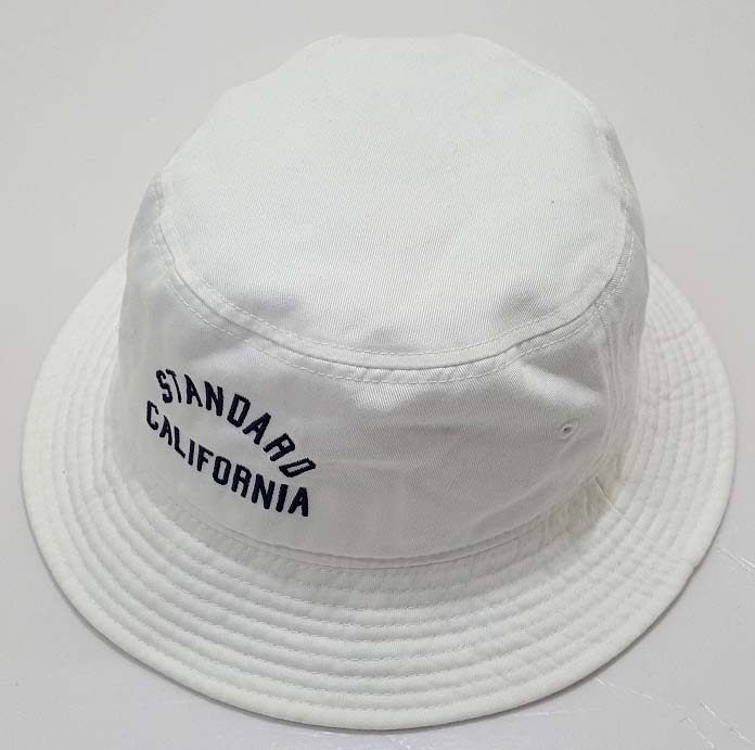 開放倉庫 | STANDARD CALIFORNIA スタンダード カリフォルニア ハット 帽子 ホワイト サイズL | 古着 | メンズ