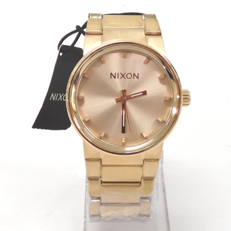 NIXON ニクソン 時計/品番：A160 897/カラー：ローズゴールド/CANNON/キャノン/ユニセックス/シンプル《腕時計/ウォッチ》【山城店】