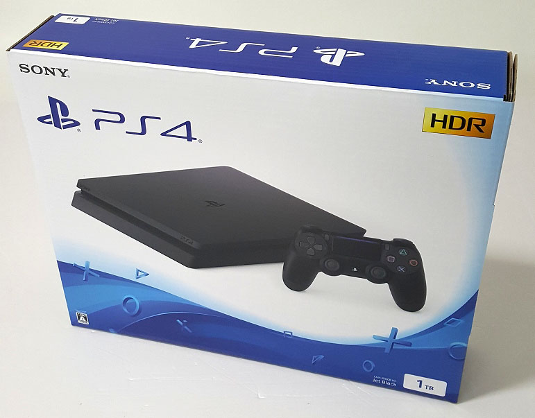 SONY PlayStation 4 ジェット・ブラック 1TB CUH-2100BB01  PS4  プレイステーション4［46］