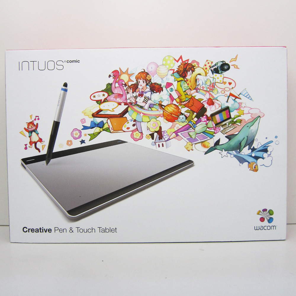 wacom ワコム Intuos Comic medium ペンタブレット CTH-680/S3 Creative Pen ＆ Touch Tablet 
