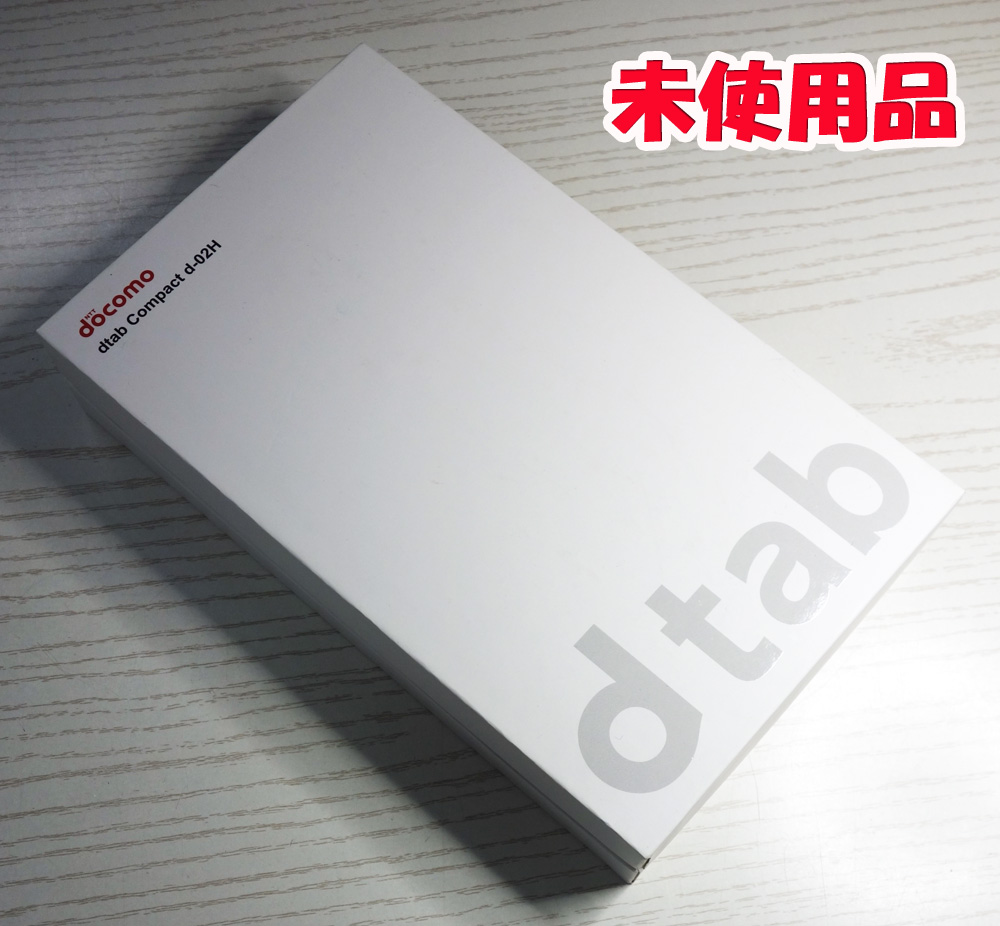 docomo Huawei dtab Compact d-02H Silver [164]【福山店】