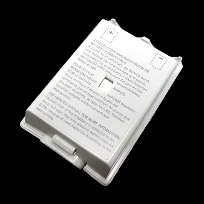 　Myoffice Xbox360 ワイヤレスコントローラー 用 リチャージブル バッテリーカバー　ホワイト　ゲーム/周辺機器