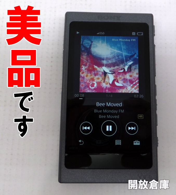 ★美品です！　Sony WALKMAN NW-Aシリーズ　16GB チャコールブラック NW-A35HN B 【山城店】