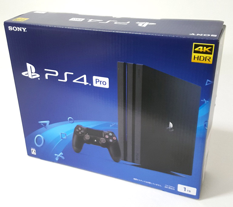 SONY PlayStation4 Pro CUH-7100BB01 1TB  PS4 Pro プレイステーション4 Pro本体 ジェット・ブラック［46］ 
