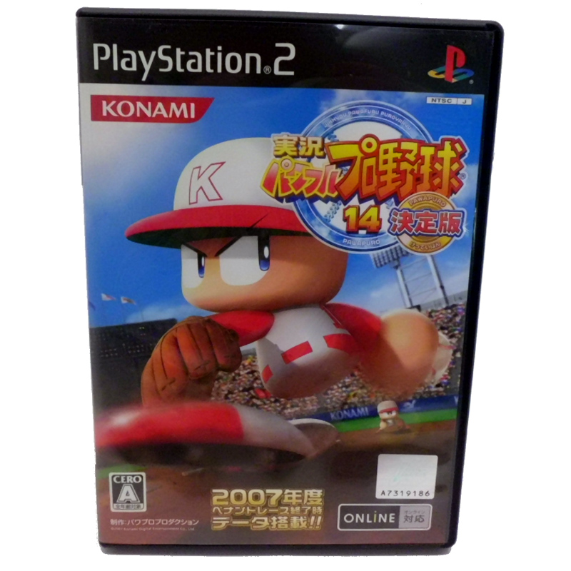 　コナミ　PS2　実況パワフルプロ野球14決定版　KONAMI/プレステ2/ゲーム