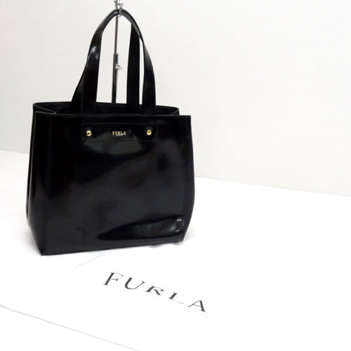 FURLA フルラ トートバッグ カラー：BLACK/ハンドバッグ/ショルダーバッグ/バッグ 鞄【山城店】