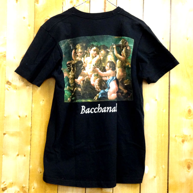 Supreme シュプリーム Bacchanel Tee バッカナル Tシャツ サイズ：M/カラー：BLACK/ローマ神話/モチーフ/15SS/ストリート【山城店】