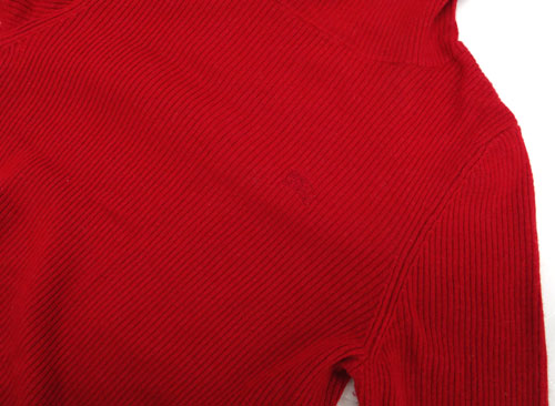 BURBERRY バーバリー タートル セーター サイズ：38/カラー：レッド/ハイネック/ニット【山城店】